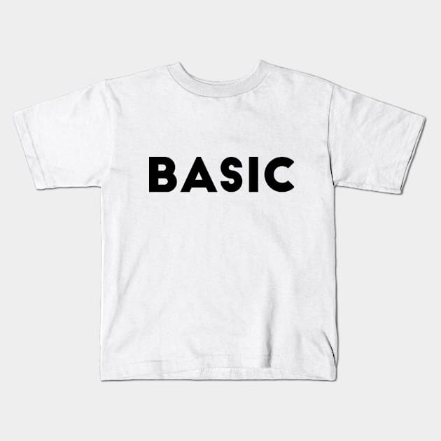 Basic Kids T-Shirt by WildSloths